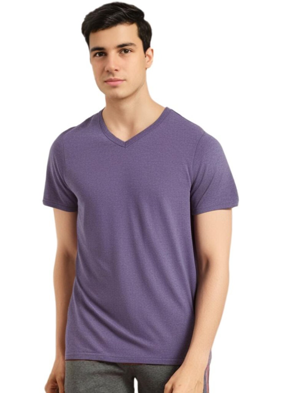 Gildan Softstyle V-Neck Short Sleeve T-Shirt for Casual Wear, Gym Outfits & Custom Printing Cotton Tee